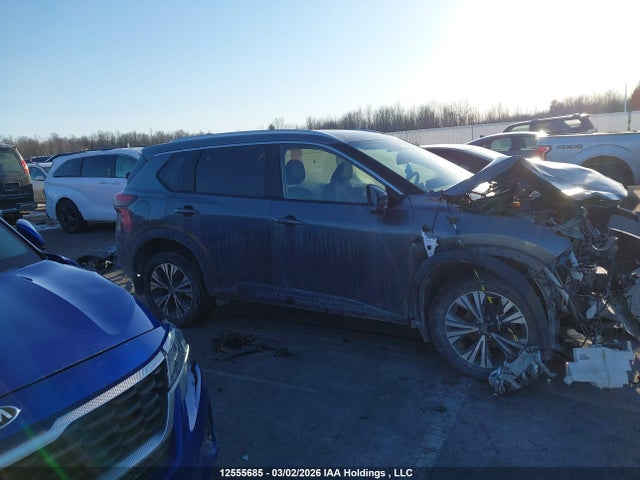 12555685 :رقم المزاد ، 5N1AT3BB9MC790460 vin ، 2021 Nissan Rogue مزاد بيع