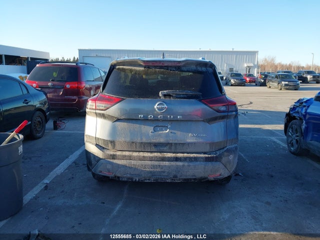 12555685 :رقم المزاد ، 5N1AT3BB9MC790460 vin ، 2021 Nissan Rogue مزاد بيع