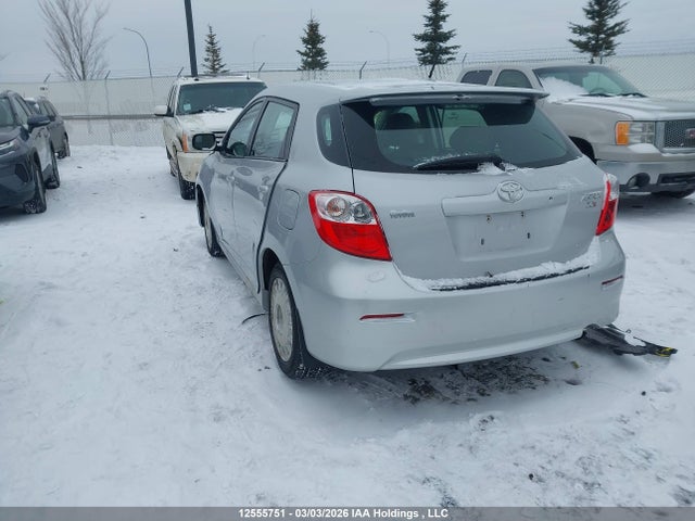 12555751 :رقم المزاد ، 2T1KE4EE7AC043750 vin ، 2010 Toyota Corolla Matrix S مزاد بيع