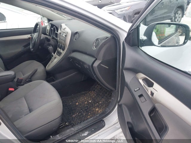 12555751 :رقم المزاد ، 2T1KE4EE7AC043750 vin ، 2010 Toyota Corolla Matrix S مزاد بيع