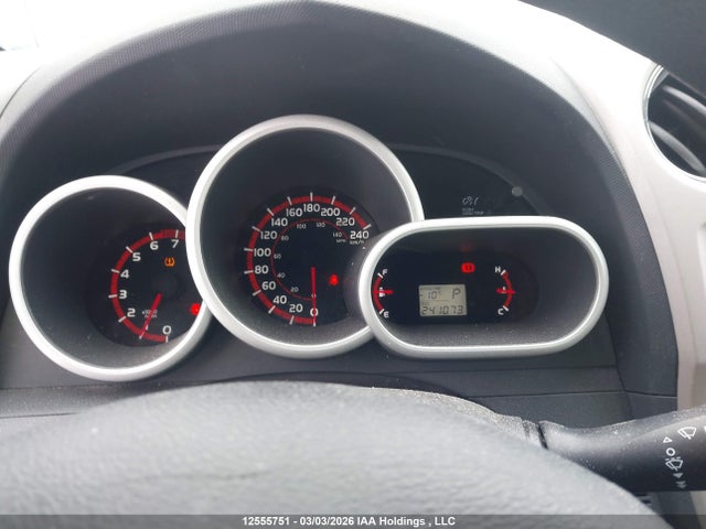 12555751 :رقم المزاد ، 2T1KE4EE7AC043750 vin ، 2010 Toyota Corolla Matrix S مزاد بيع