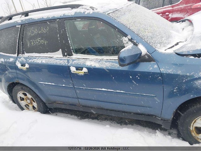 2009 Subaru Forester 2.5x მანქანა იყიდება აუქციონზე, vin: JF2SH63619H737504, აუქციონის ნომერი: 12555756