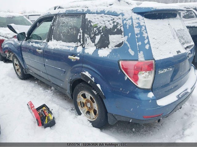 2009 Subaru Forester 2.5x მანქანა იყიდება აუქციონზე, vin: JF2SH63619H737504, აუქციონის ნომერი: 12555756