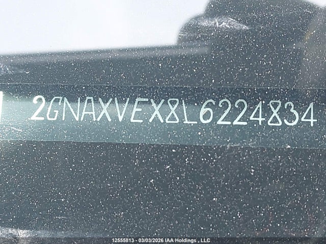 2GNAXVEX8L6224834 Chevrolet EQUINOX LT