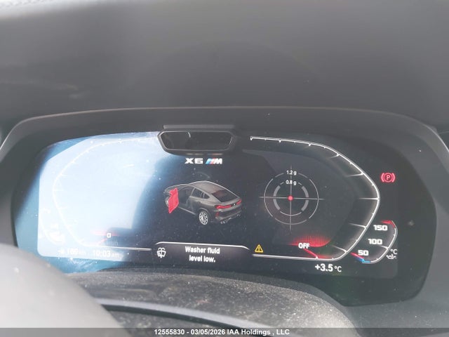 12555830 :رقم المزاد ، 5YMCY0C02N9M17146 vin ، 2022 Bmw X6 M/m Competition مزاد بيع