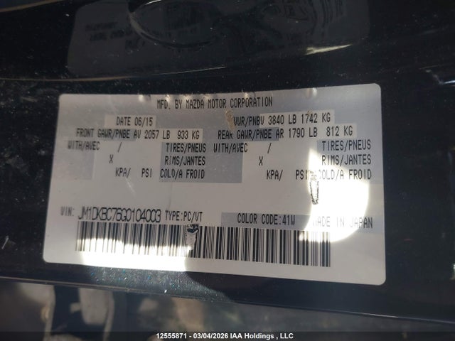 JM1DKBC76G0104003 Mazda Cx-3 Gs