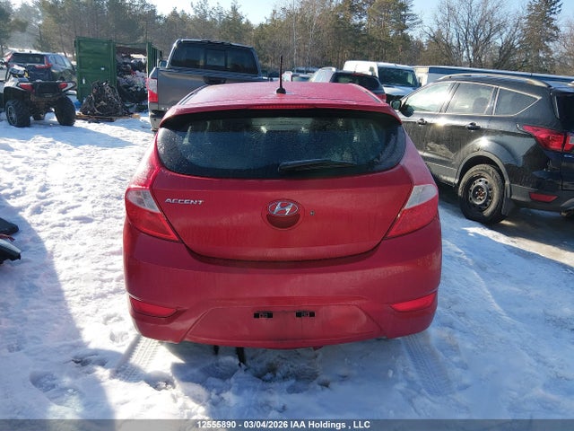 12555890 :رقم المزاد ، KMHCT5AE1CU008371 vin ، 2012 Hyundai Accent Gls/gs مزاد بيع
