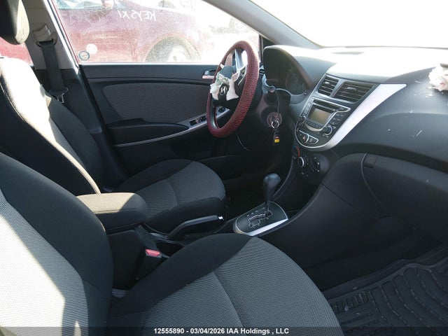 12555890 :رقم المزاد ، KMHCT5AE1CU008371 vin ، 2012 Hyundai Accent Gls/gs مزاد بيع