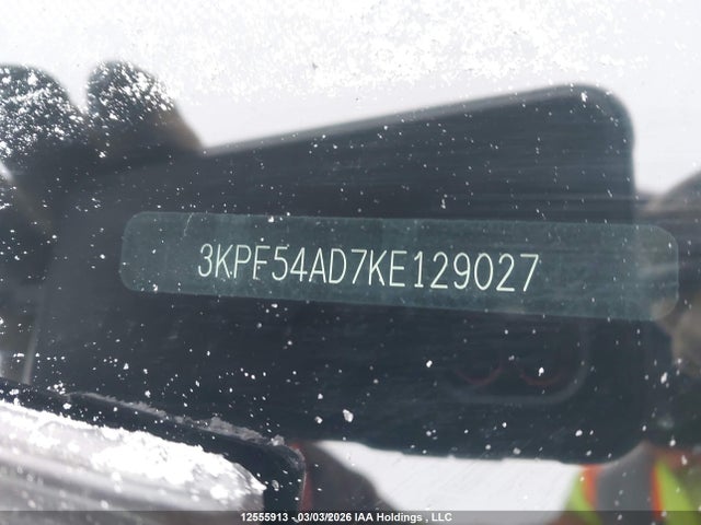 3KPF54AD7KE129027 KIA FORTE EX