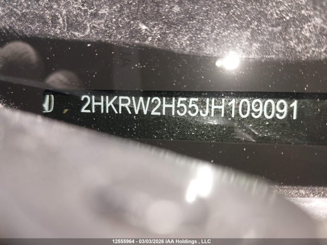 12555964 :رقم المزاد ، 2HKRW2H55JH109091 vin ، 2018 Honda Cr-v مزاد بيع