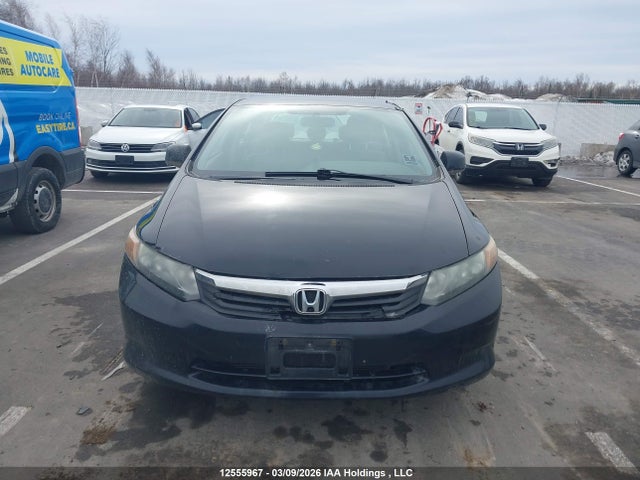 12555967 :رقم المزاد ، 2HGFB2F4XCH121582 vin ، 2012 Honda Civic مزاد بيع