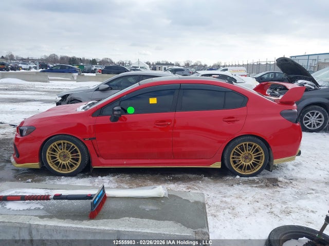 12555983 :رقم المزاد ، JF1VA2P62J9817997 vin ، 2018 Subaru Wrx Sti Sti مزاد بيع
