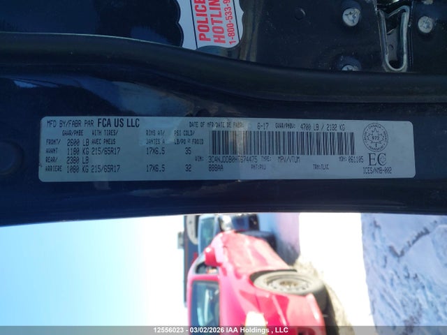 3C4NJDDB0HT674475 Jeep Compass Trailhawk