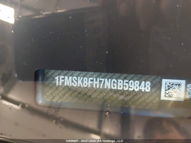 Ford Explorer Limited 2022 1FMSK8FH7NGB59848 Image 9