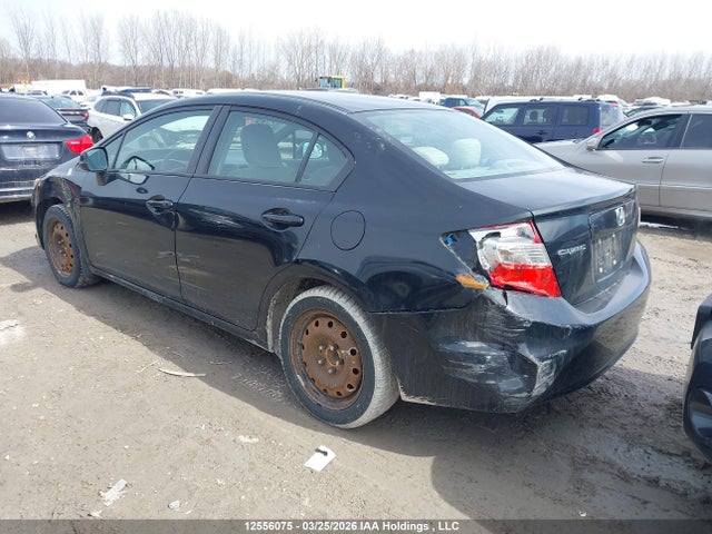 12556075 :رقم المزاد ، 2HGFB2F42CH011626 vin ، 2012 Honda Civic Lx مزاد بيع
