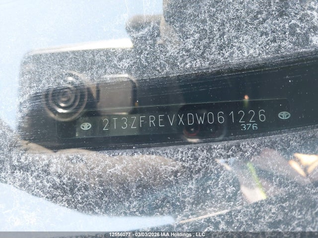 12556077 :رقم المزاد ، 2T3ZFREVXDW061226 vin ، 2013 Toyota Rav4 مزاد بيع