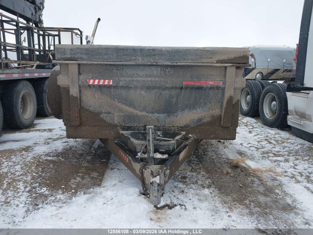 4ZEDT1429J1151307 Load Trail Gooseneck Deck Over Dump Trailer