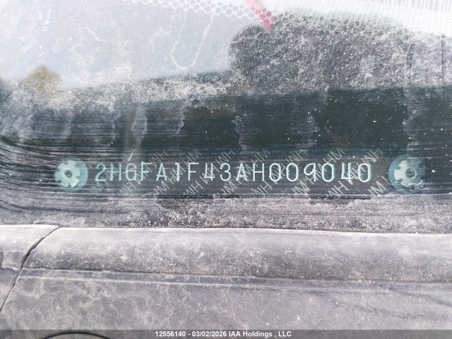 Aukcja sprzedaży 2010 Honda Civic Dx-g, vin: 2HGFA1F43AH009040, numer aukcji: 12556140
