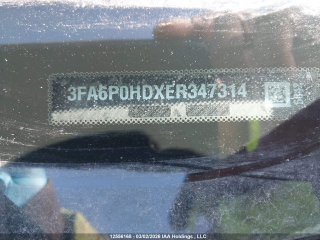 3FA6P0HDXER347314 Ford Fusion