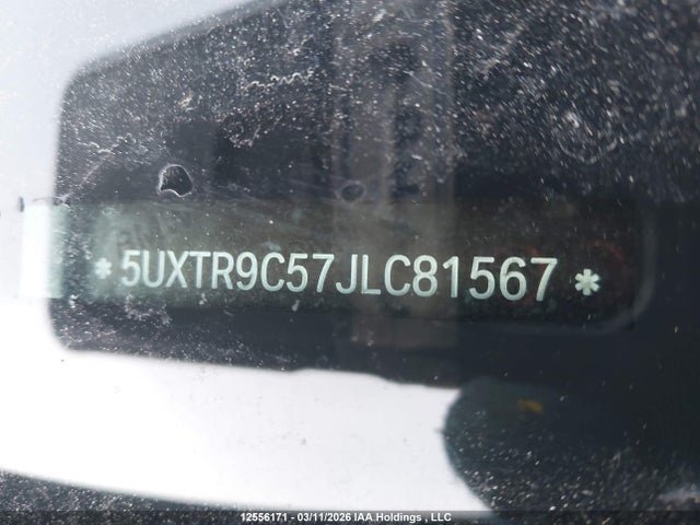 5UXTR9C57JLC81567 BMW X3 Xdrivem40i