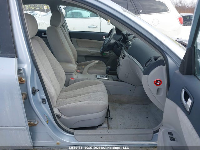 2006 Hyundai Sonata Gl მანქანა იყიდება აუქციონზე, vin: 5NPET46C76H151242, აუქციონის ნომერი: 12556181