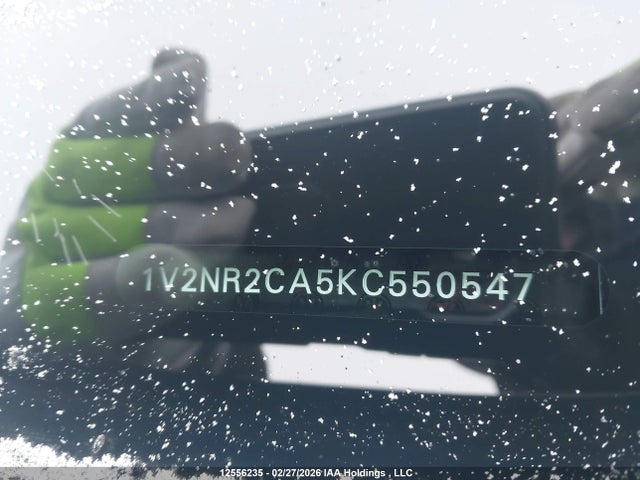 12556235 :رقم المزاد ، 1V2NR2CA5KC550547 vin ، 2019 Volkswagen Atlas 3.6 Fsi Execline مزاد بيع