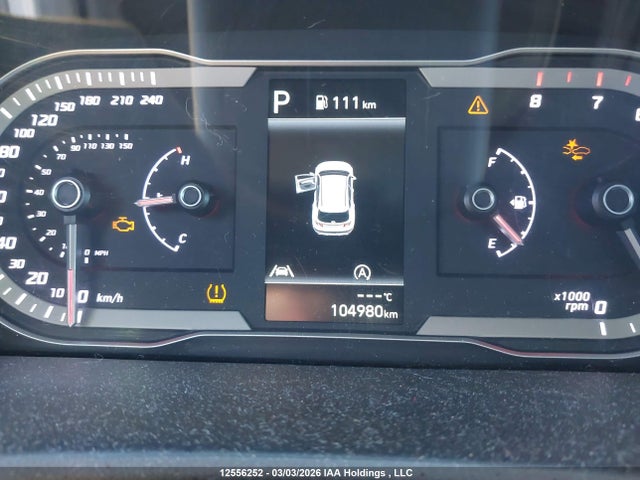12556252 :رقم المزاد ، KM8JCCAE3NU043640 vin ، 2022 Hyundai Tucson Sel مزاد بيع