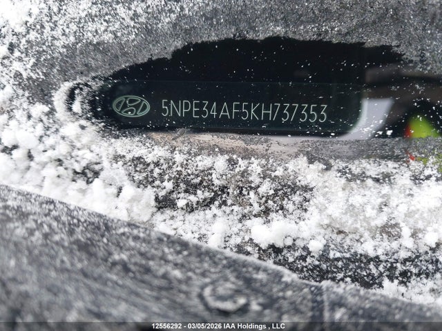 5NPE34AF5KH737353 Hyundai Sonata Limited/sel/sport