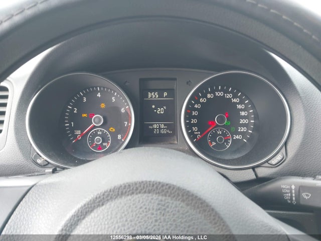 Auction sale of the 2010 Volkswagen Golf 2.5l Comfortline/2.5l Trendline, vin: 3VWKX7AJ9AM648999, lot number: 12556298