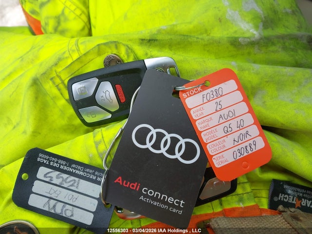 Aukcja sprzedaży 2025 Audi Q5 40, vin: WA1ABAFY9S2030889, numer aukcji: 12556303