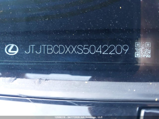 JTJTBCDXXS5042209 Lexus Gx550