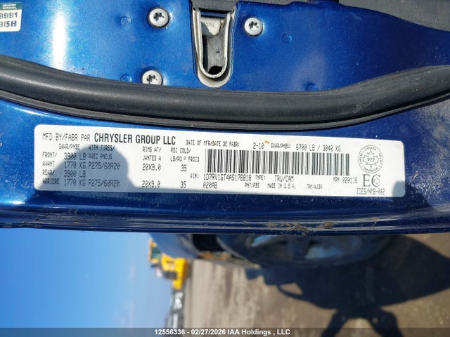 Aukcja sprzedaży 2010 Dodge Ram 1500, vin: 1D7RV1GT4AS176818, numer aukcji: 12556336