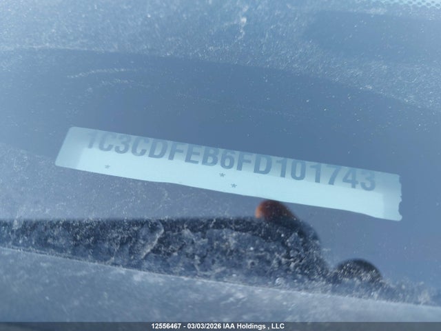 12556467 :رقم المزاد ، 1C3CDFEB6FD101743 vin ، 2015 Dodge Dart Gt مزاد بيع