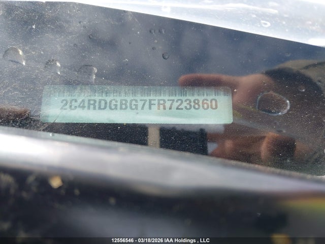 Aukcja sprzedaży 2015 Dodge Grand Caravan Se, vin: 2C4RDGBG7FR723860, numer aukcji: 12556546