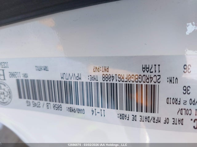 2C4RDGBG0FR614088 Dodge Grand Caravan Se