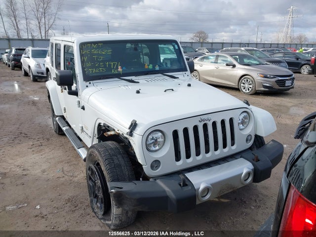 12556625 :رقم المزاد ، 1C4BJWEG8EL259971 vin ، 2014 Jeep Tj مزاد بيع
