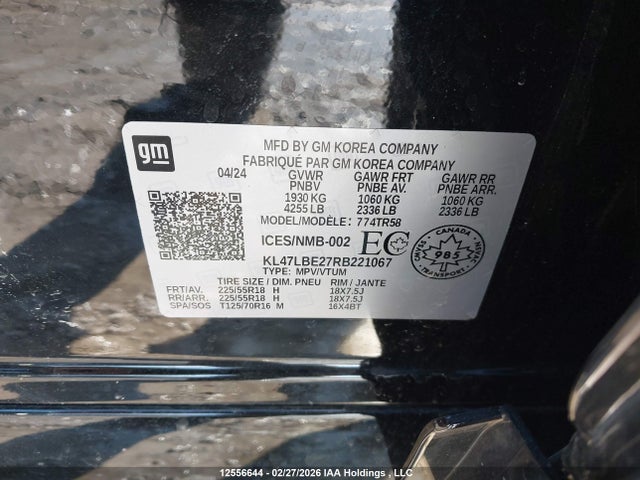 Buick Envista Sport Touring Fwd 2024 KL47LBE27RB221067 Image 9