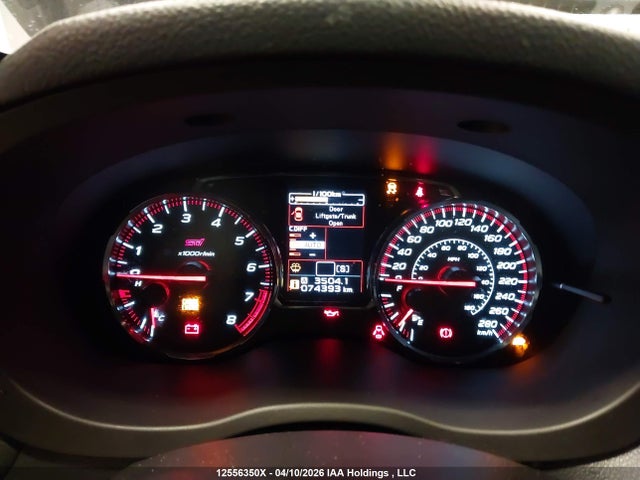12556350 :رقم المزاد ، JF1VA2P6XJ9812238 vin ، 2018 Subaru Wrx Sti Sport مزاد بيع