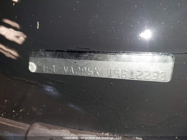 12556350 :رقم المزاد ، JF1VA2P6XJ9812238 vin ، 2018 Subaru Wrx Sti Sport مزاد بيع