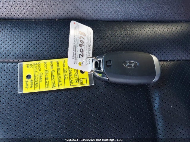 KMHLN4AJ1NU032285 Hyundai Elantra Limited