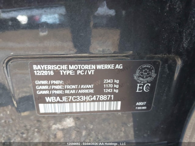 WBAJE7C33HG478871 BMW 540i Xdrive