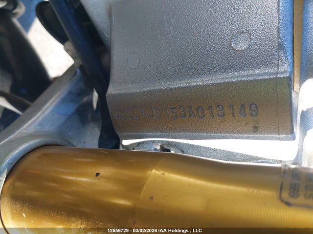 12556729 :رقم المزاد ، JKBZXJB153A013149 vin ، 2003 Kawasaki Zx636 B1 مزاد بيع