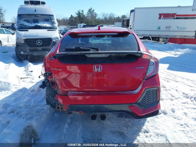 2019 Honda Civic Sport მანქანა იყიდება აუქციონზე, vin: SHHFK7G42KU301815, აუქციონის ნომერი: 12556739