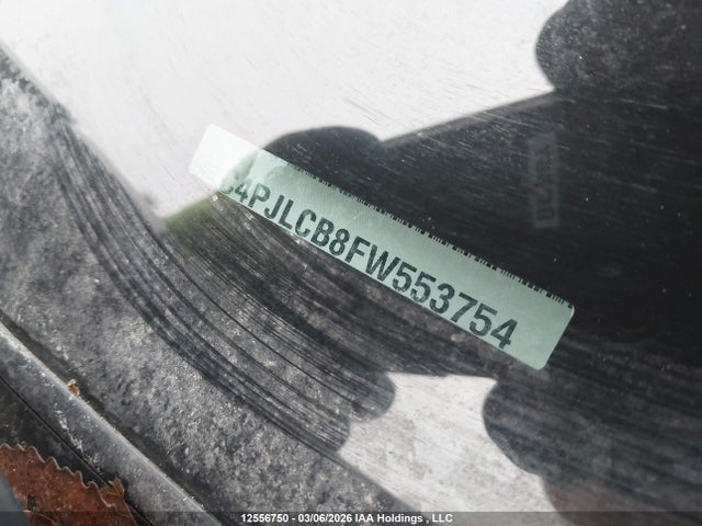 12556750 :رقم المزاد ، 1C4PJLCB8FW553754 vin ، 2015 Jeep Cherokee Latitude مزاد بيع