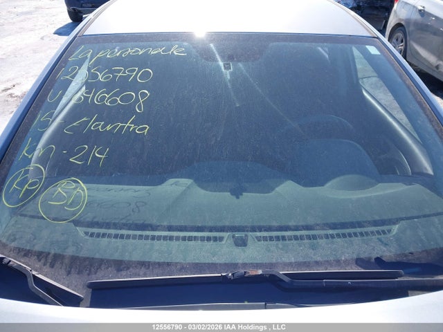 Продаж на аукціоні авто 2015 Hyundai Elantra Se/sport/limited, vin: 5NPDH4AE3FH646608, номер лоту: 12556790