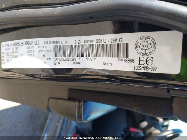 Aukcja sprzedaży 2014 Jeep Cherokee, vin: 1C4PJLCB5EW112209, numer aukcji: 12556822
