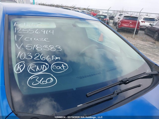 3G1BD5SM1HS518383 Chevrolet CRUZE LT