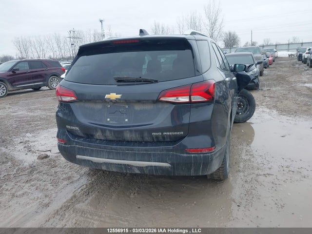 2022 Chevrolet Equinox Premier მანქანა იყიდება აუქციონზე, vin: 2GNAXXEV1N6115497, აუქციონის ნომერი: 12556915