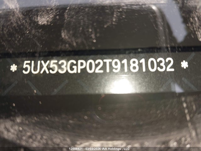 Продаж на аукціоні авто 2026 Bmw X3 3.0i, vin: 5UX53GP02T9181032, номер лоту: 12556921