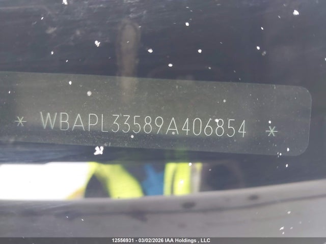 Aukcja sprzedaży 2009 Bmw 335i Xdrive, vin: WBAPL33589A406854, numer aukcji: 12556931